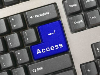 Computer key labeled Access